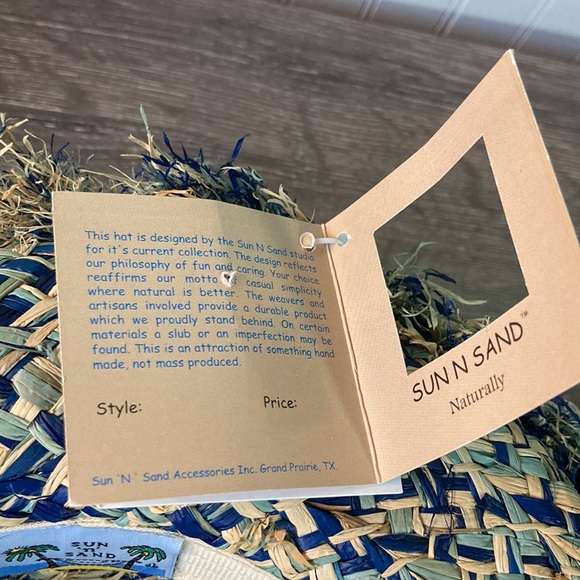 NWT Sun ‘n’ Sand straw hat - Picture 5 of 6